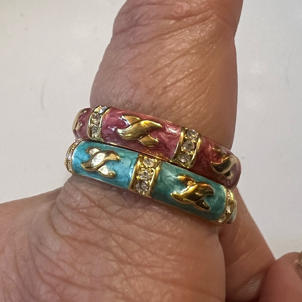 Pair Lauren G Adams Elegant Hugs Rings